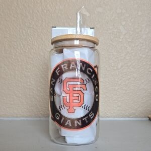 San Francisco Giants Glass Jar